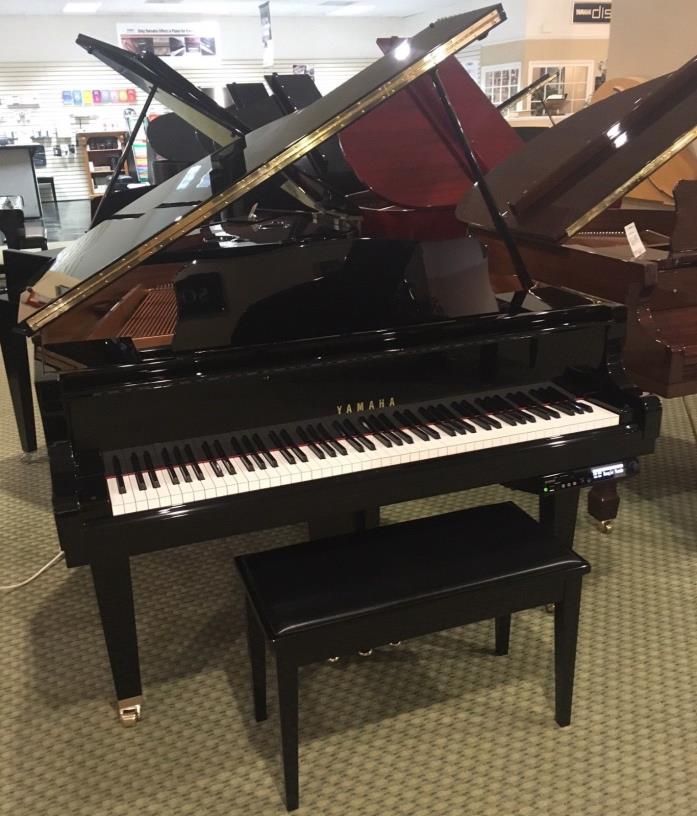 Yamaha DGA1 Disklavier Baby Grand Piano Polished Ebony