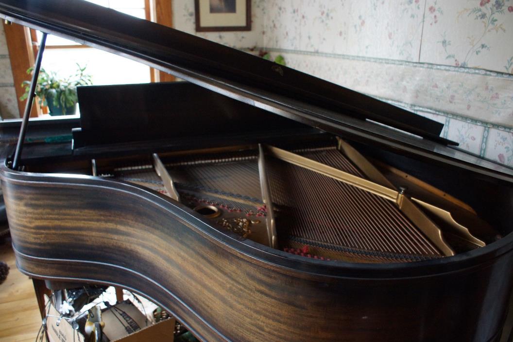 RARE Antique 1926 Hardman WELTE-MIGNON” Reproducing System Grand Piano & Bench