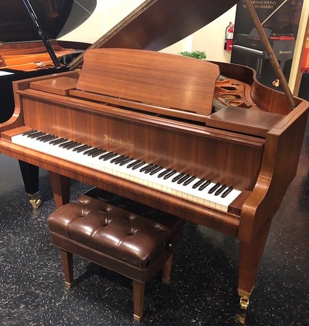 Bosendorfer 170 Baby Grand Piano Satin Walnut