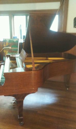 1917 Steinway Grand Piano, Model A3 Mahogany