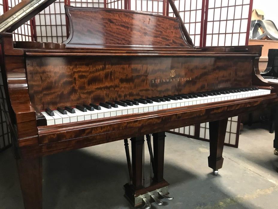 STEINWAY A GRAND PIANO IN AFRICAN MAHOGANY - FREE SHIPPING