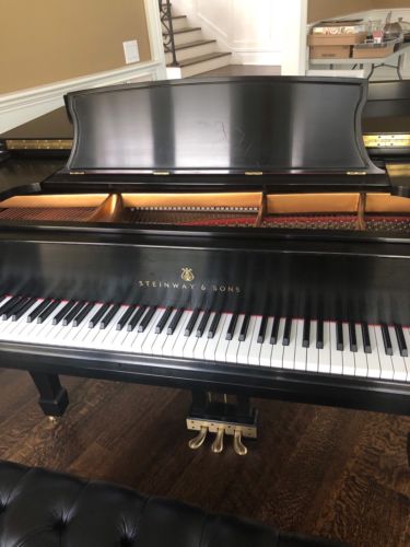2007 BEAUTIFUL STEINWAY & SONS MODEL O GRAND PIANO SHOWROOM READY MADE IN 2007