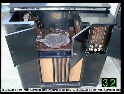 STEINWAY CONCERT GRAND EBONY CAPEHART 400P RADIO FLIPOVER PHONOGRAPH CLASS A TRI