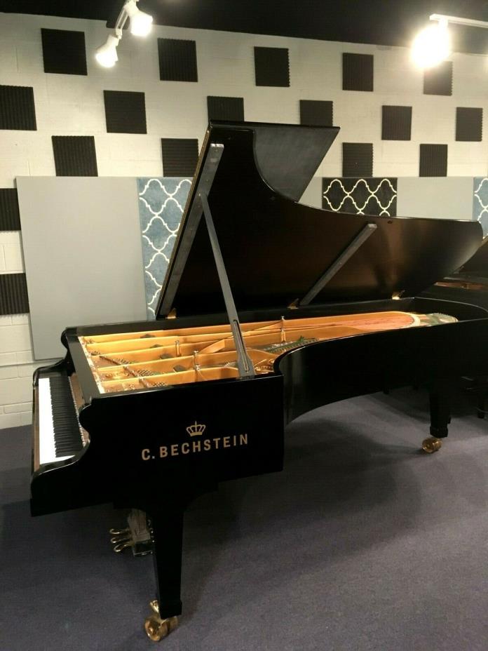 Bechstein Model E Grand Piano | Completely Rebuilt | Hand-Rubbed Ebony Lacquer