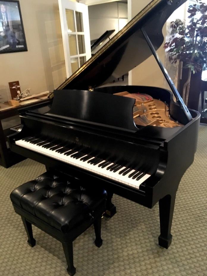 Steinway & Sons S Baby Grand Piano Satin Ebony