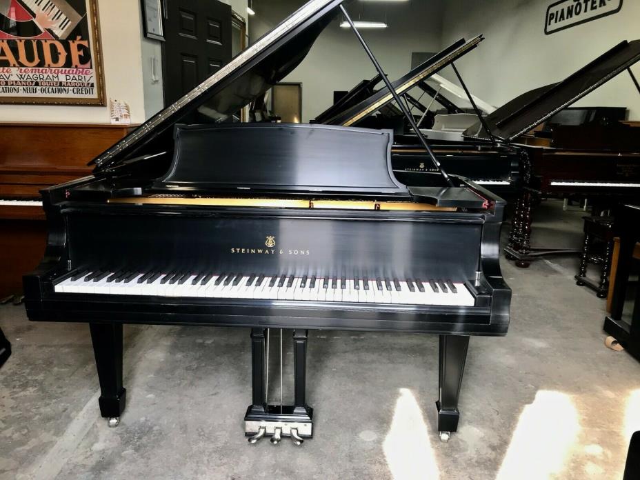STEINWAY B GRAND PIANO - 1917 -  REBUILT