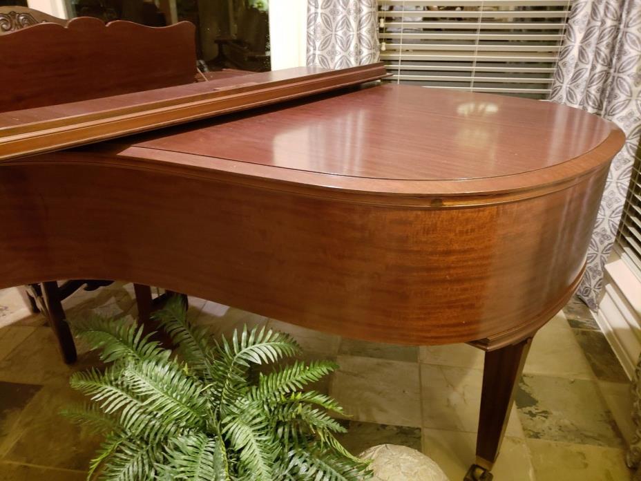 Antique Chickering and Sons Quarter Grand Piano, 5'6