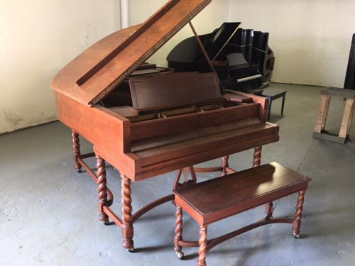 RARE  BEAUTIFUL STEINWAY AND SONS MODEL L SPANISH CASE PIANO