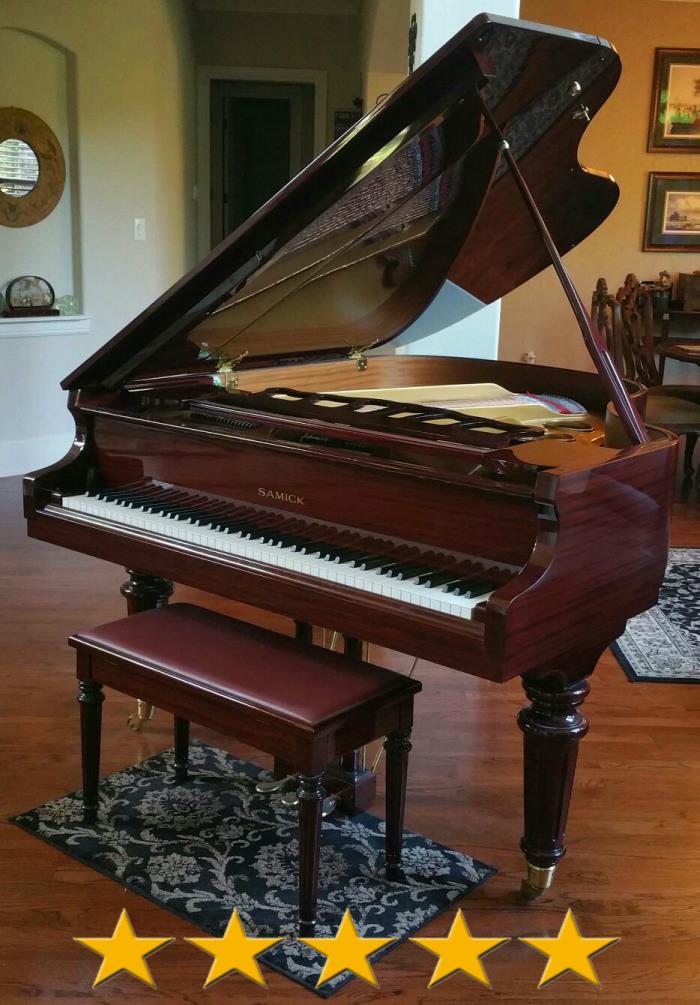 ?? Samick Grand Piano - LOCAL PICKUP ONLY - Mahogany High Gloss - US Seller ??