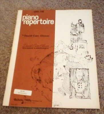 PIANO SOLO BOOK - PIANO REPERTOIRE - LEVEL FIVE - DAVID CARR GLOVER