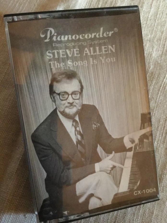 Pianocorder Reproducing System - STEVE ALLEN THE SONG IS YOU - Casette Tape