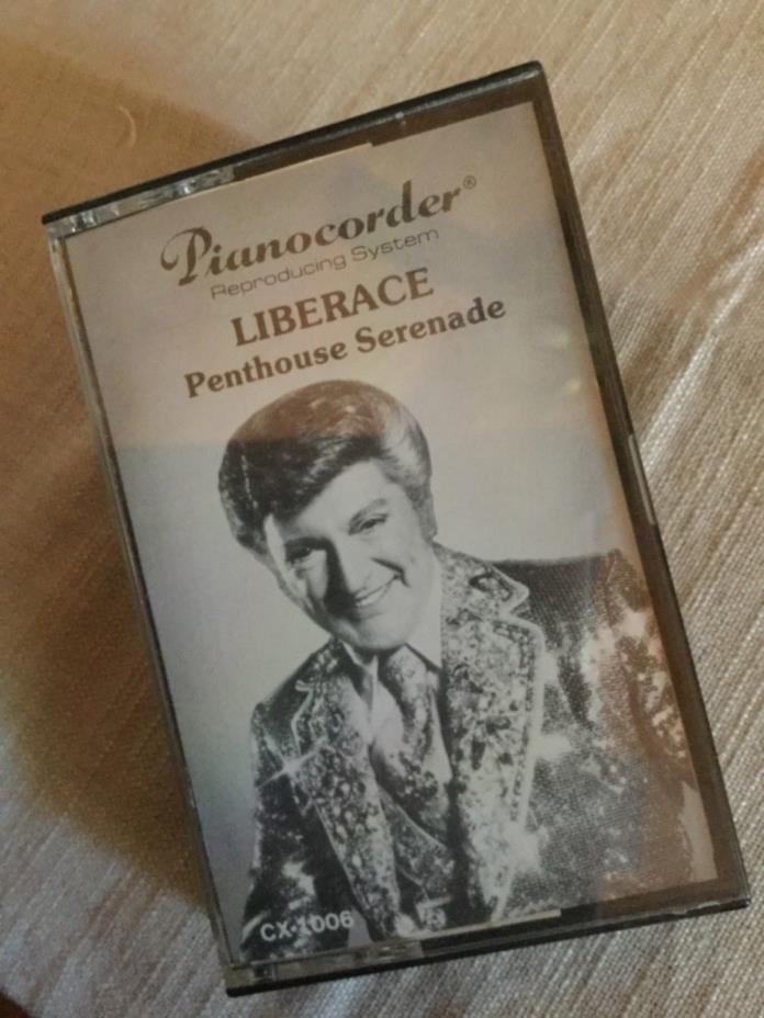 Pianocorder Reproducing System - LIBERACE PENTHOUSE SERENADE - Casette Tape