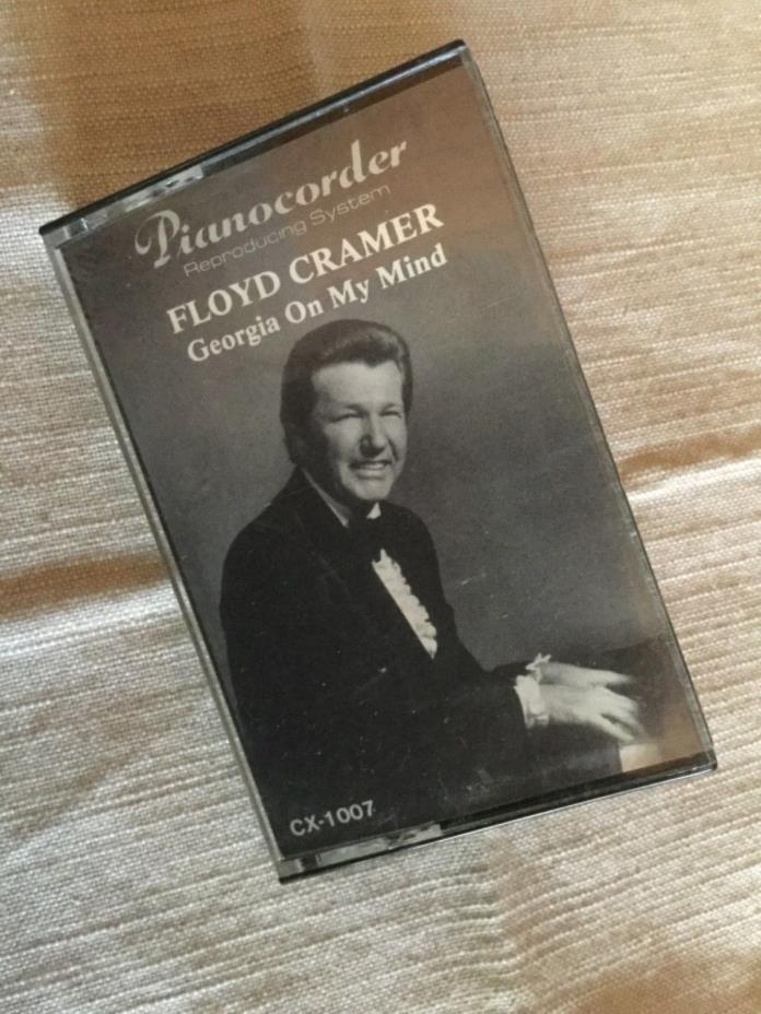 Pianocorder Reproducing System - FLOYD CRAMER GEORGIA ON MY MIND - Casette Tape