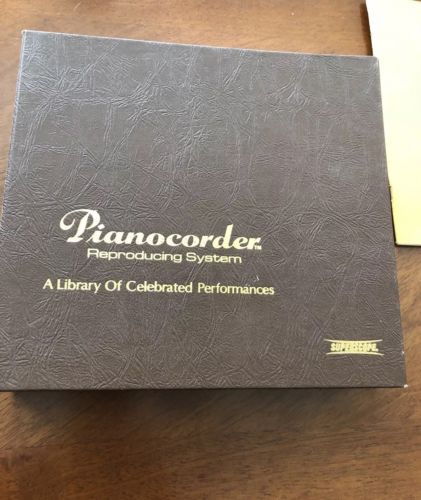 Pianocorder Cassette Set Of 10 Vol 1 Galaxy W/ Extra Tape