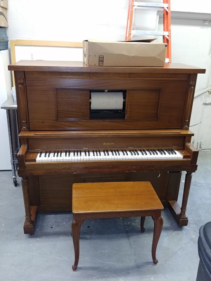 Beckwith Upright Player Piano