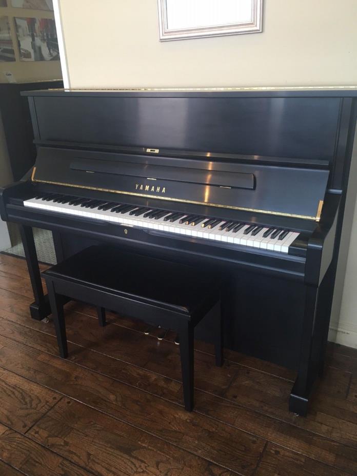 Yamaha U1 Upright Piano Satin Ebony