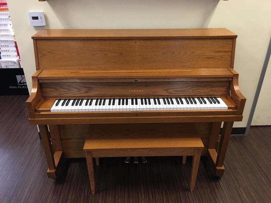 Yamaha P22T Upright Piano Oak
