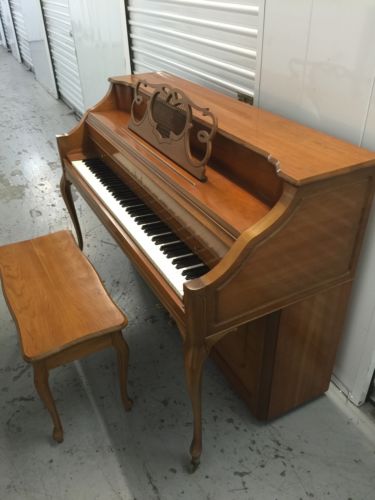 Beautiful Kohler & Campbell French Provintial Piano (w/ Matching Original Bench)