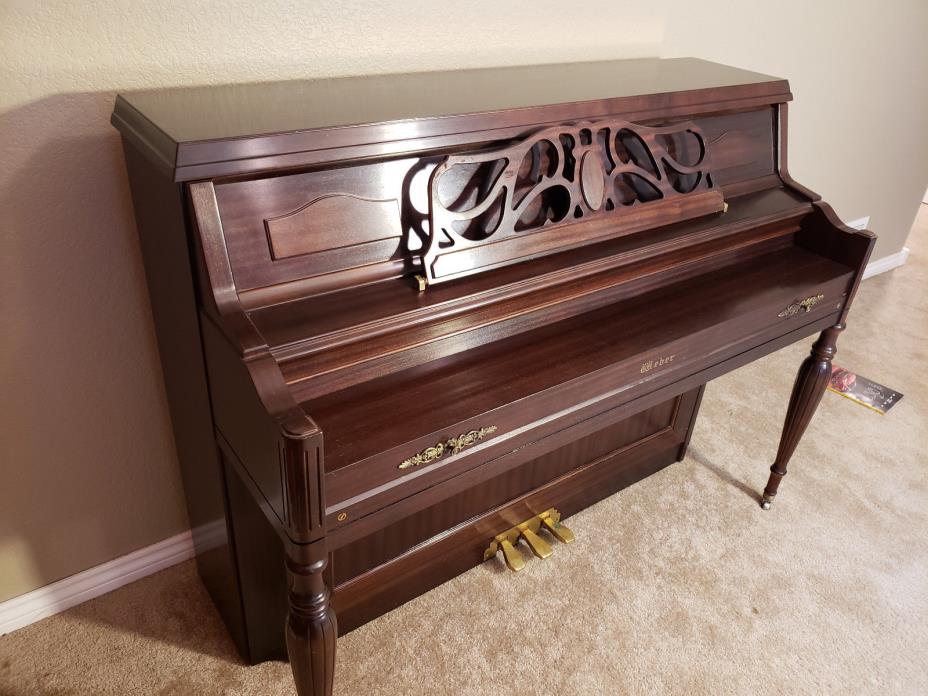 Weber Console Upright Piano