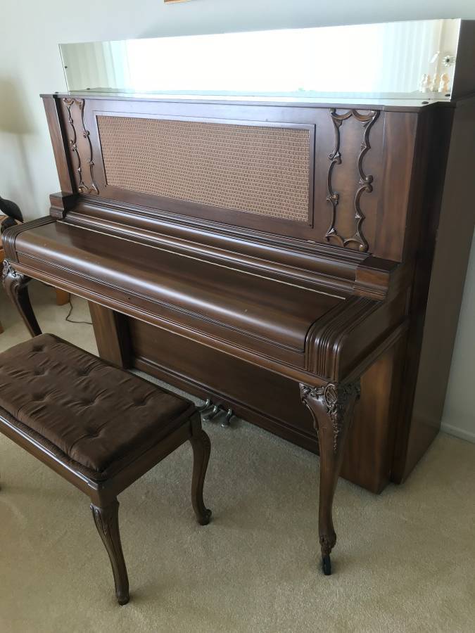 Steinway & Sons Upright Piano
