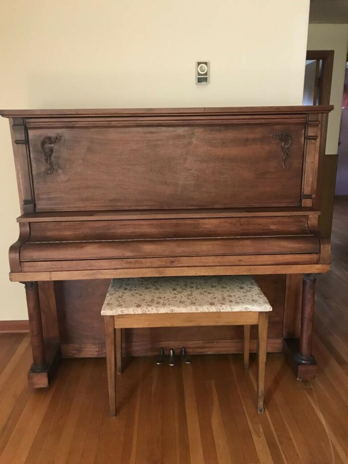 BOSTON - BRADLEY UPRIGHT PIANO FORM 1909's Era!!