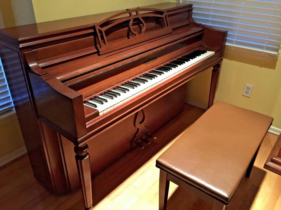 Chickering Console Piano