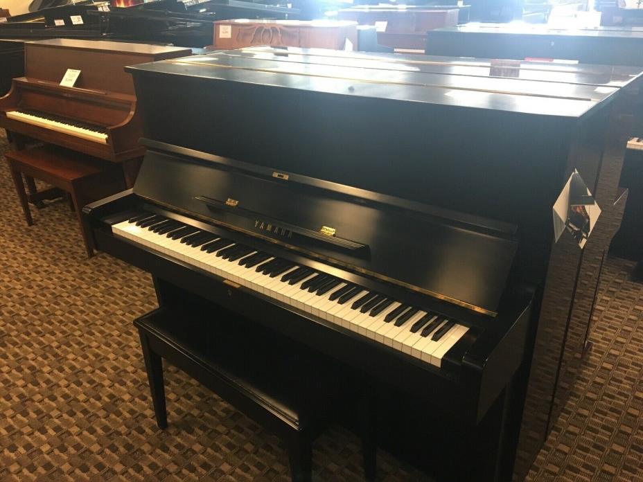 Yamaha U1 Upright Piano Satin Ebony