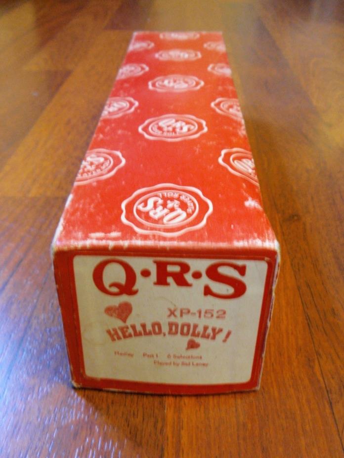 Vintage QRS Player Piano Roll - XP-152 Hello Dolly