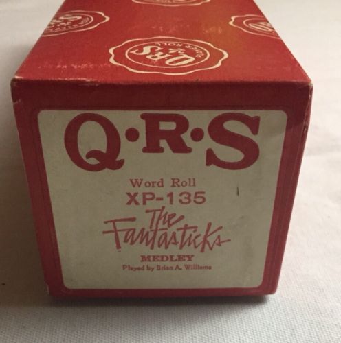 Vintage QRS Player Piano Rolls The Fantasticks Musical XP-135