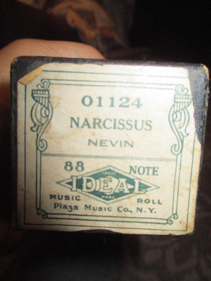 01224 Narcissus Nevin 88 Note Ideal music roll in box