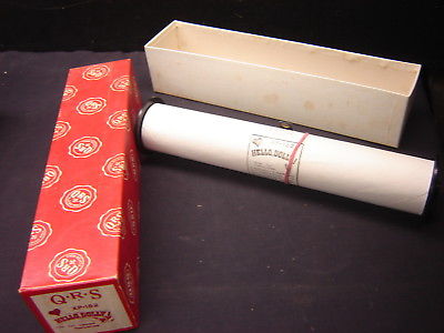 Hello Dolly Vintage Player Piano Roll Q R S XP-152