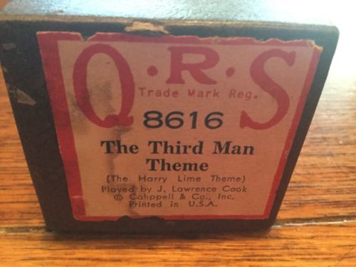 QRS - #8616 - THE THIRD MAN THEME