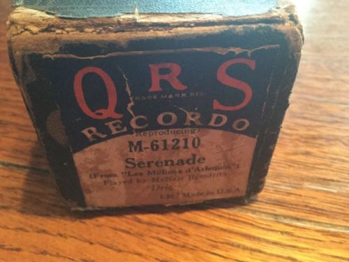 QRS - Serenade - From LES MILLIONA D' ARLEQUIN