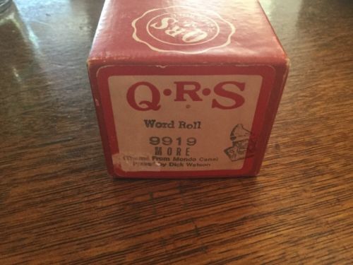 QRS - Word Roll - #9919 - MORE