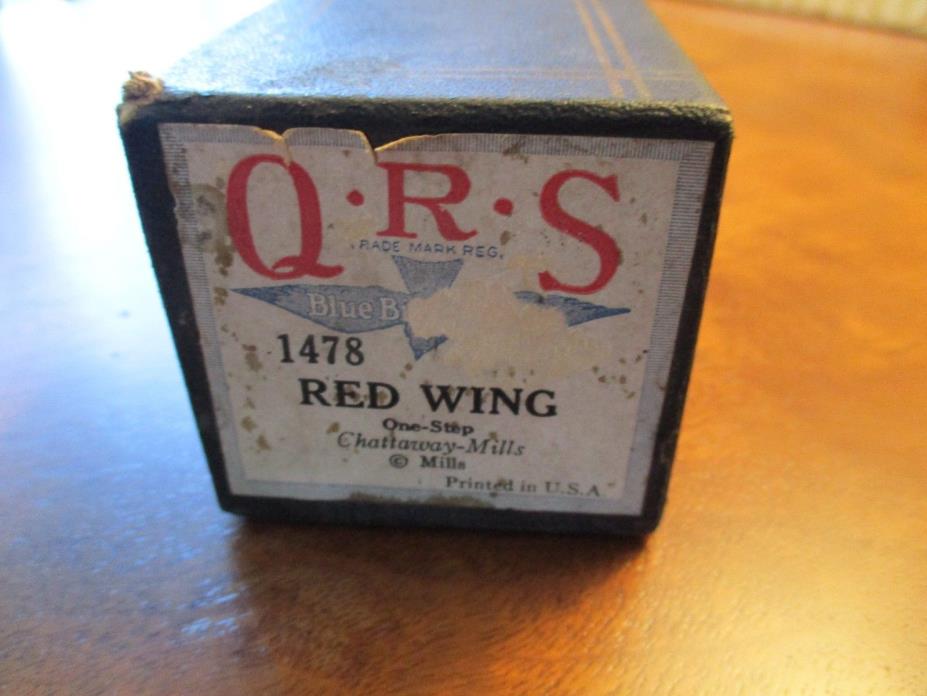 Player Piano Roll Red Wing One Step