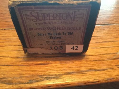 Supertone - #103 - CARRY ME BACK TO OLD VIRGINNY