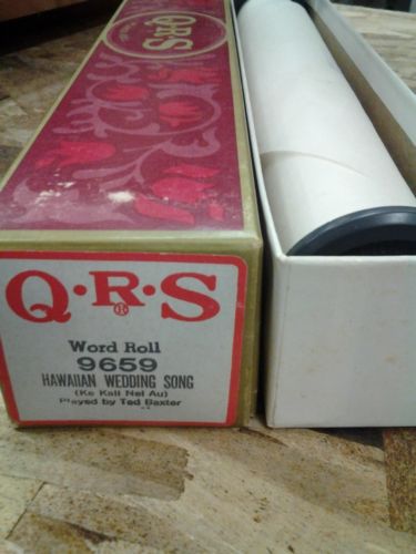 Q.R.S. QRS Piano Roll - Hawaiian Wedding Song #9659