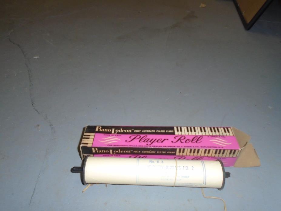 PIANO LODEON PLAYER ROLL NO. B-3 NURSERY RYMES NO. 2
