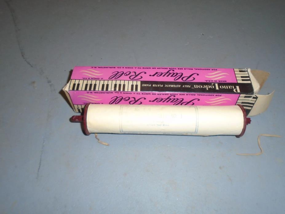 PIANO LODEON PLAYER ROLL NO. E-9 WALTZ MEDLEY NO. 1
