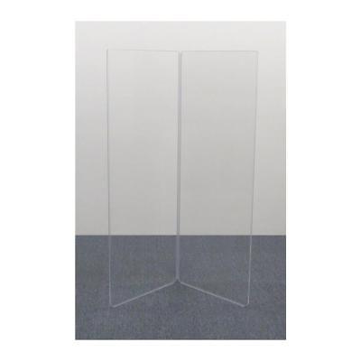 ClearSonic A5 4x5.5' CSP Clear Acrylic 2-Section Panel #A2466X2