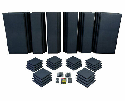 Primacoustic London 16 (Black) Studio Kit Acoustic Room Treatment