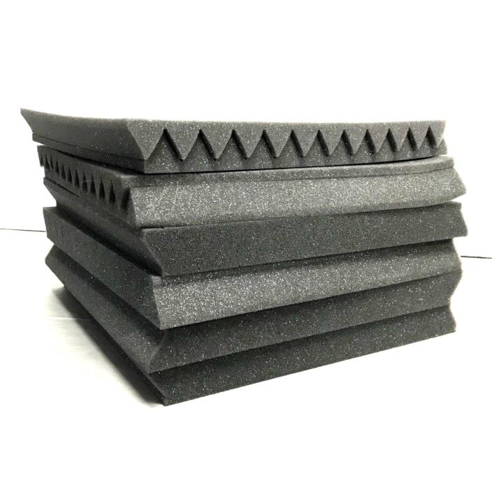 Foam Sound Absorbers, Set of Twelve, 12 x 11 3/4