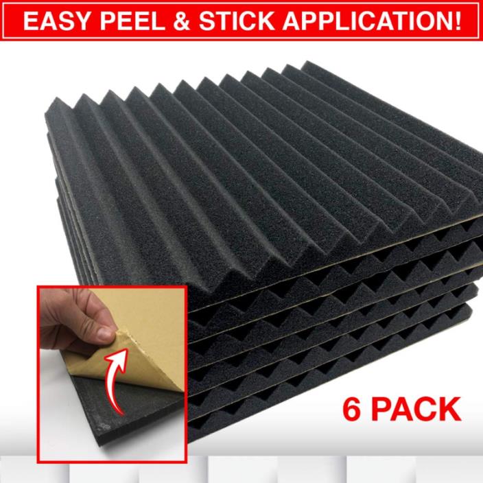 RESON8 Acoustic Foam | DIY easy PEEL and STICK adhesive | Sound Panels | 1