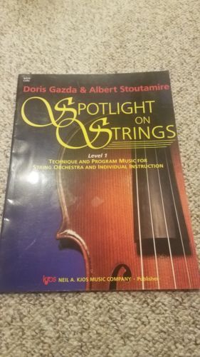 Spotlight on Strings Cello 92CO Gazda and Stoutamire, Kjos Level 1
