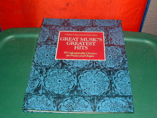 Readers Digest Family Music Book Great Music's Greatest Hits piano/organ 97songs