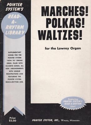 Pointer Systems for Lowery Organ Marches Polkas Waltes Read-A-Rhrthm Library