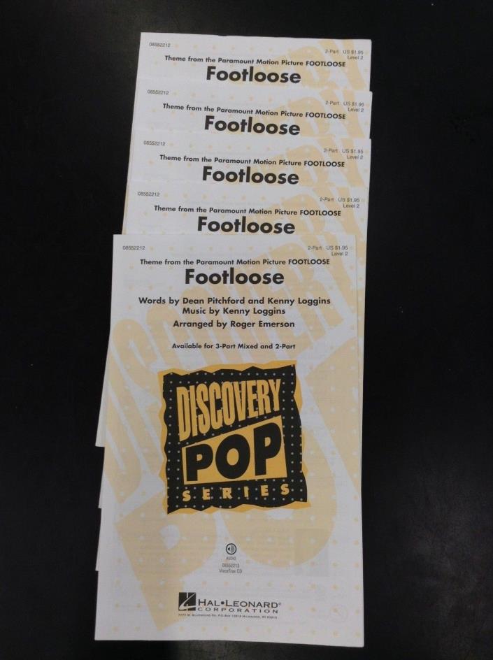 Hal Leonard Footloose 2-Part Arranged by Roger Emerson (08552212) 5 Pack