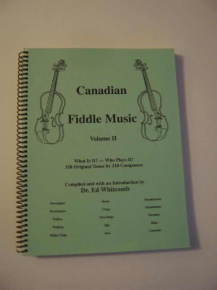 Canadian Fiddle Music Vol 2 - Ed Whitcomb