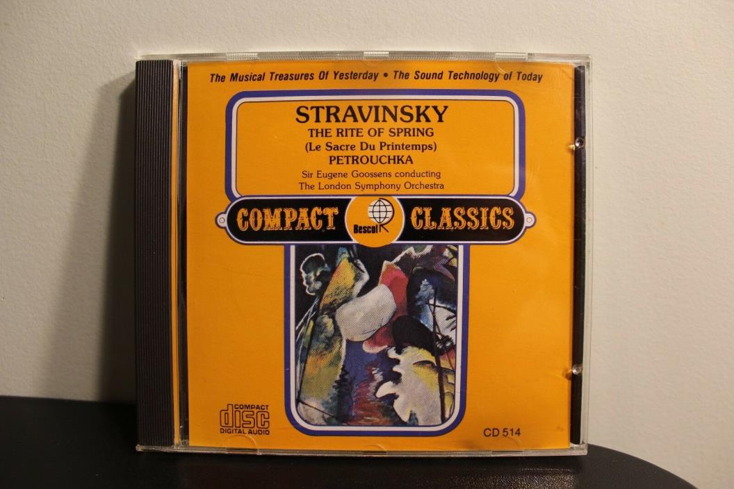 Stravinsky The Rite of Spring CD