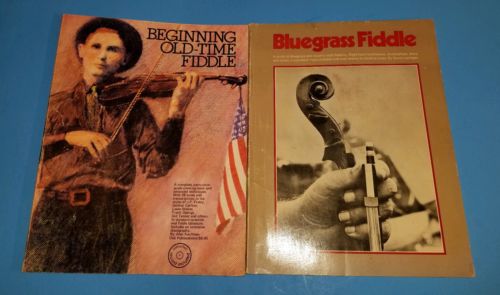 2 Music Books On Fiddle - Bluegrass Country Old Time Style Violin